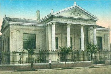 A múzeum épülete 1914-ben
