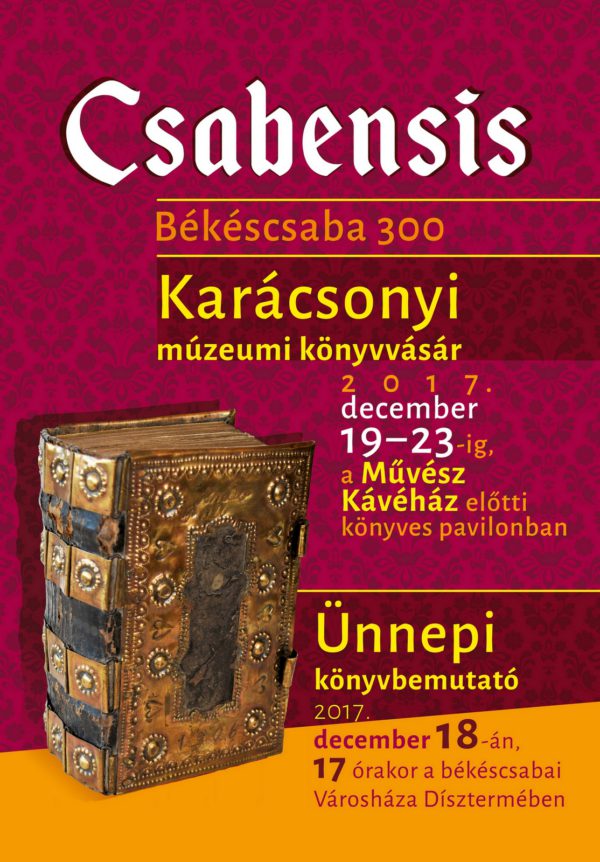 Karácsonyi múzeumi könyvvásár