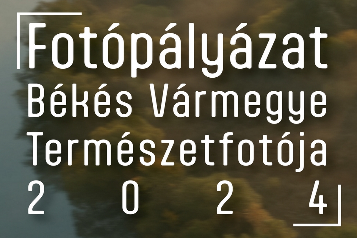 Békés Vármegye Természetfotója 2024