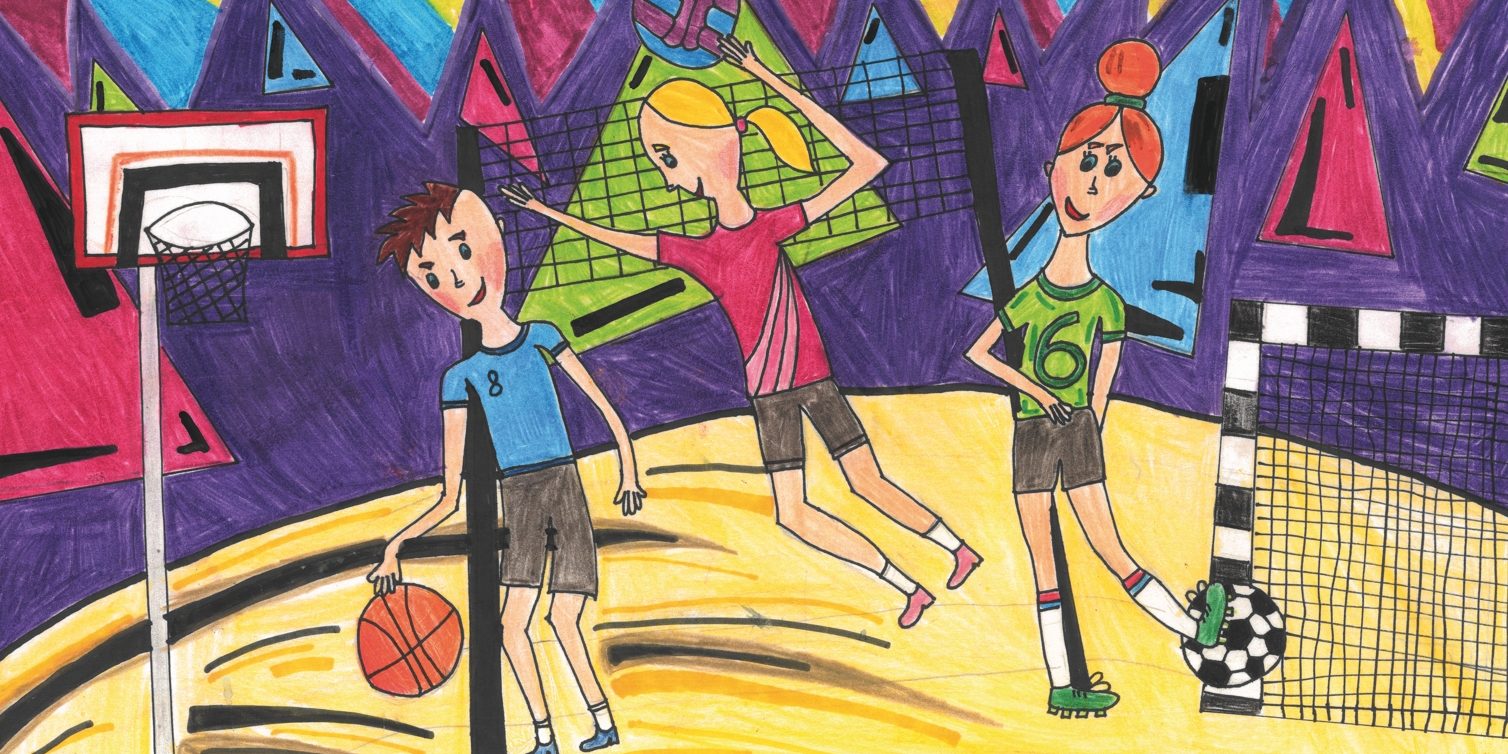 Széll Hajna (10 éves): Lendületben /Jankay Tibor Két Tanítási Nyelvű Általános Iskola, felkészítő pedagógus: Gátszegi Gabriella/