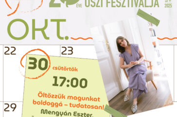 Öltözzük magunkat boldoggá – tudatosan! Mengyán Eszter előadása