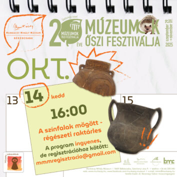 Régészeti raktárles – Múzeumok Őszi Fesztiválja 2025
