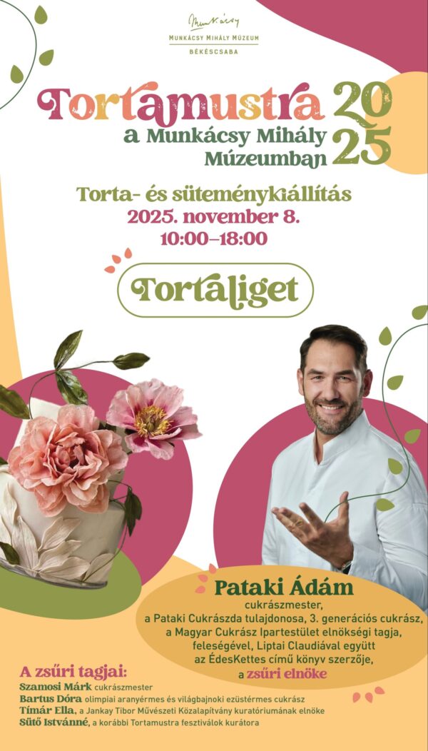 Tortamustra 2025 részletes program Tortamustra 2025 részletes program