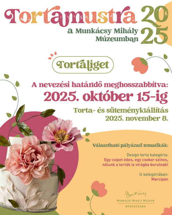 Tortamustra 2025 – Új nevezési határidő