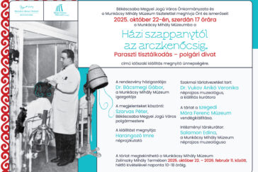 Meghívó a Házi szappanytól az arczkenőcsig. Paraszti tisztálkodás – polgári divat kiállításra