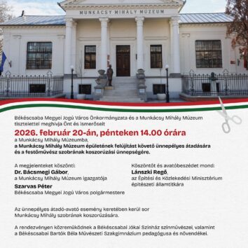 Épületátadó és koszorúzási ünnepség