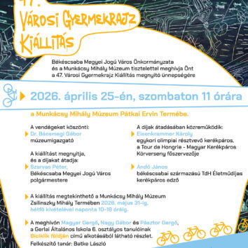 A 47. Városi Gyermekrajz Kiállítás meghívója