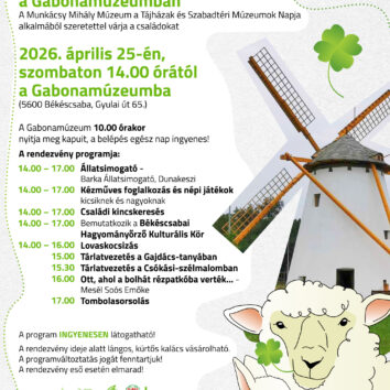 Szent György napi kalandozások a Gabonamúzeumban