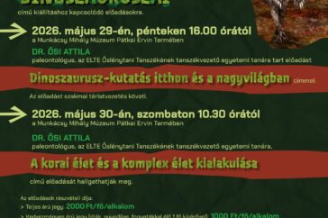 Dr. Ősi Attila paleontológus előadásai