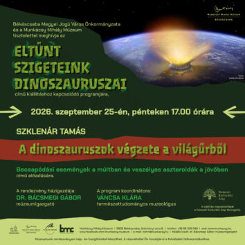 Meghívó Szklenár Tamás előadására