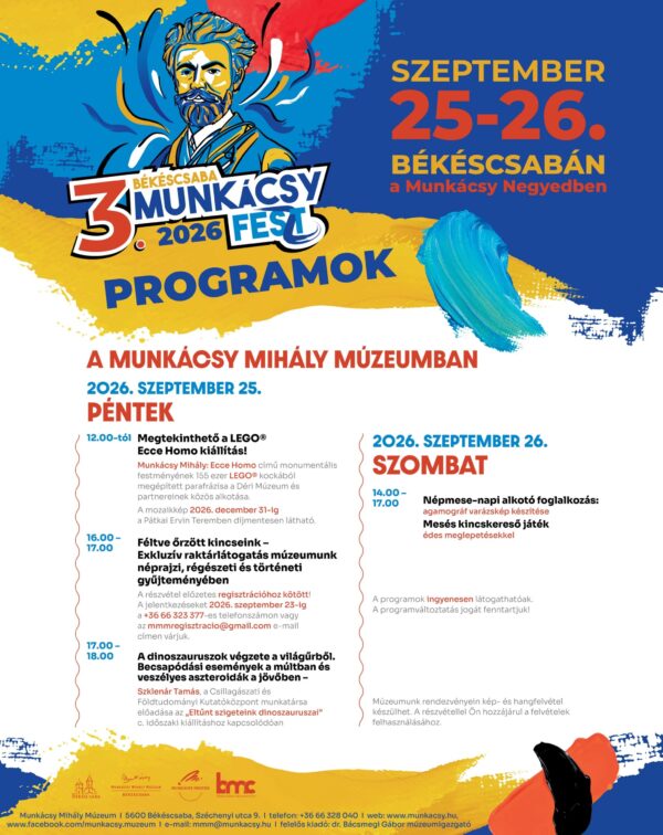 Programajánló - Munkácsy Fes(z)t 2026
