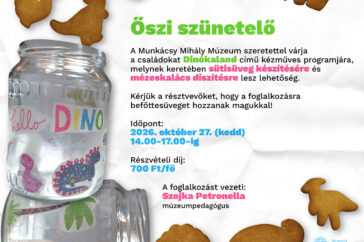 Dinókaland kézműves foglalkozás